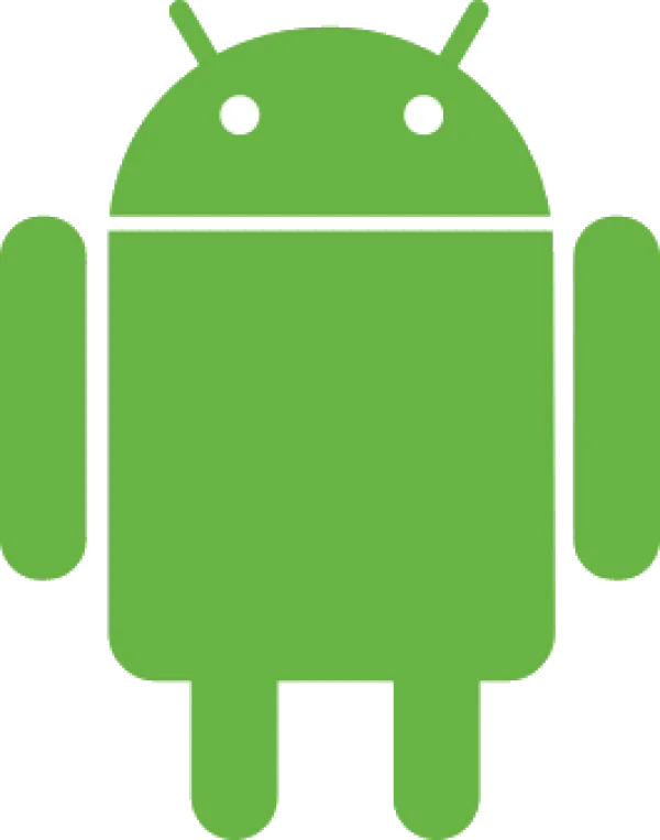 Green Android Robot Logo PNG