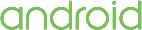 Android Wordmark Logo PNG Transparent Background