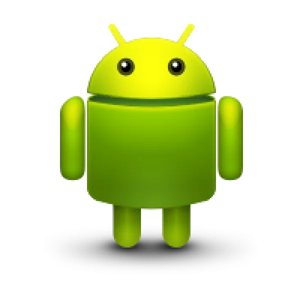 Green Android Robot Logo PNG Transparent