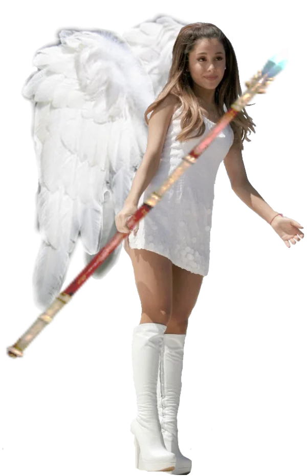 Ariana Grande Angel Costume PNG Transparent Background