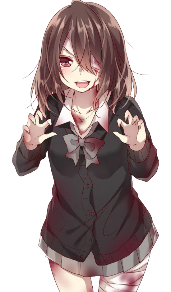 Injured Anime Girl Transparent PNG