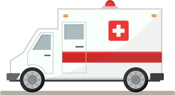 Ambulance Vehicle PNG Transparent Background