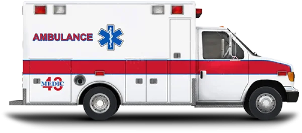 Ambulance Vehicle PNG Transparent Background