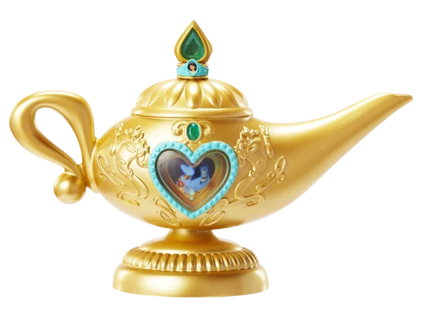Aladdin's Magic Lamp Gold PNG Transparent