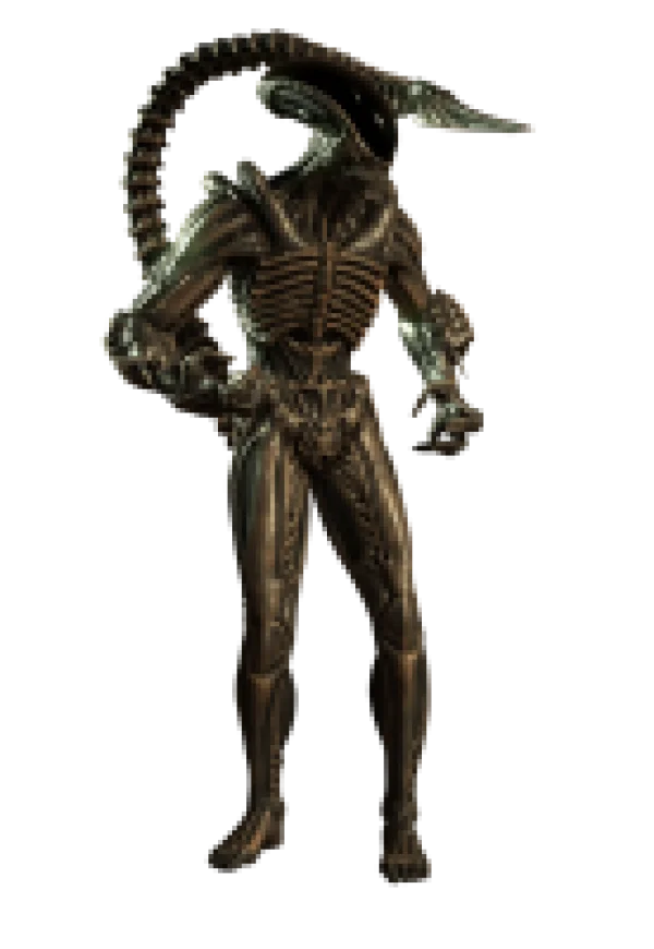 Realistic Alien Xenomorph PNG Transparent Background