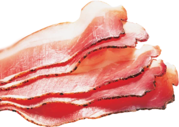 Sliced Bacon PNG Transparent Background