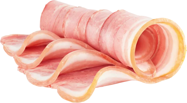 Raw Bacon Slices Transparent PNG
