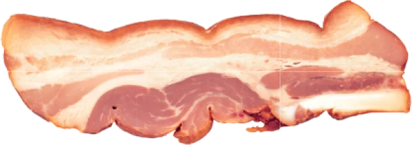 Raw Bacon Slice PNG Transparent Background