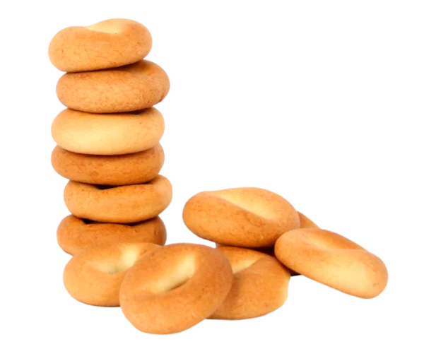 Stacked Baked Rings Transparent PNG