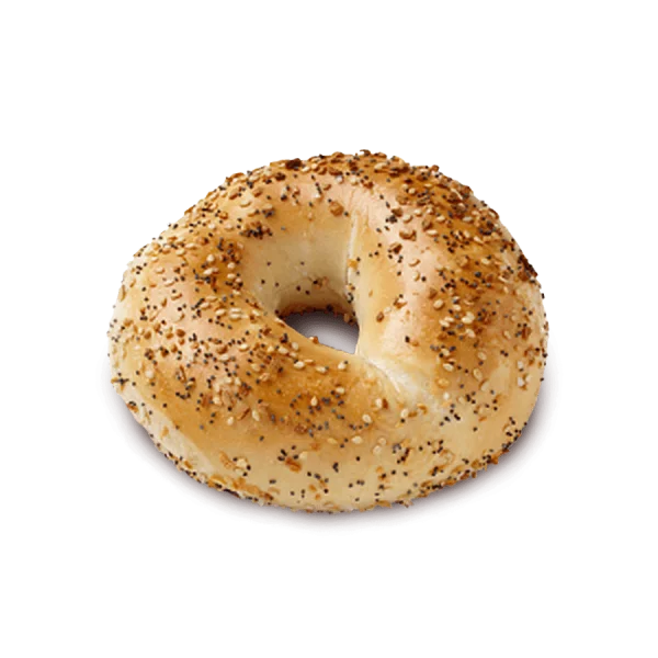 Everything Bagel PNG Transparent Background