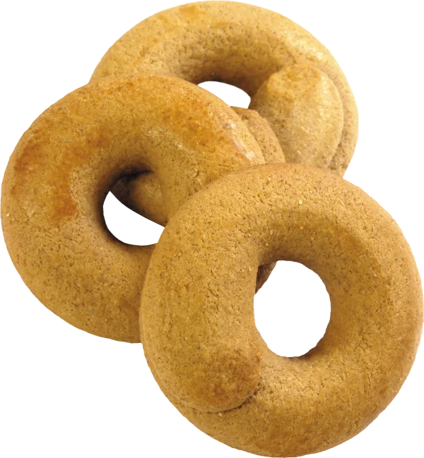 Three Ring Cookies PNG Transparent Background