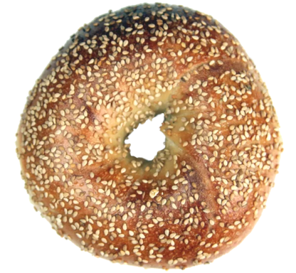 Sesame Bagel PNG Transparent Background