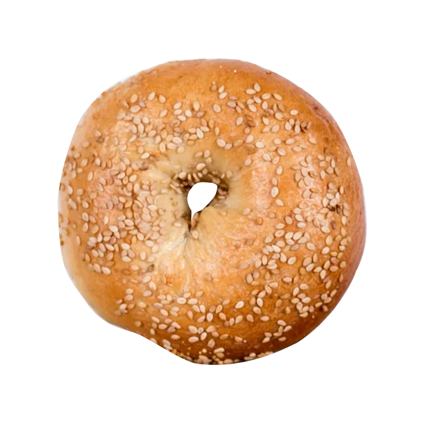 Sesame Seed Bagel PNG Transparent Background