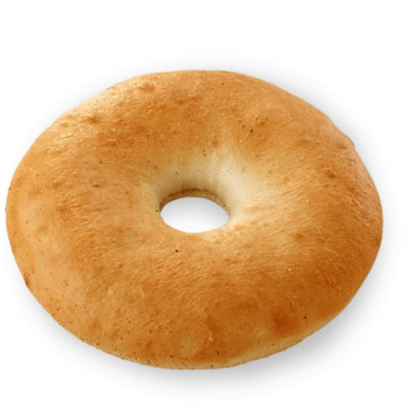 Plain Bagel PNG Transparent Background