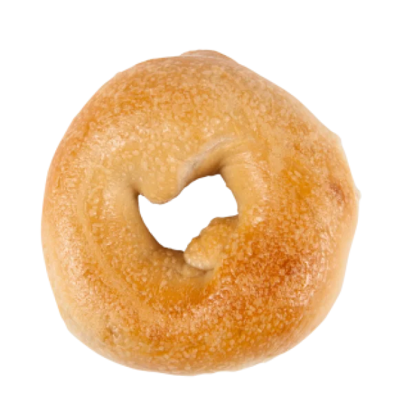 Plain Bagel PNG Transparent Background