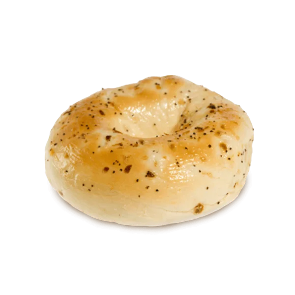 Poppy Seed Bagel PNG Transparent Background
