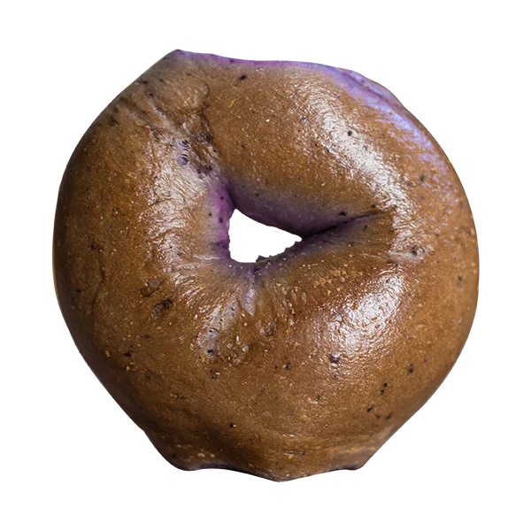 Blueberry Bagel PNG Transparent Background