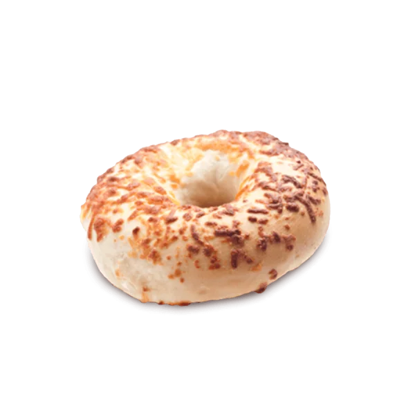 Delicious Cheese Bagel PNG Transparent Background
