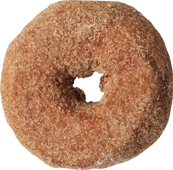Cinnamon Sugar Donut PNG Transparent Background