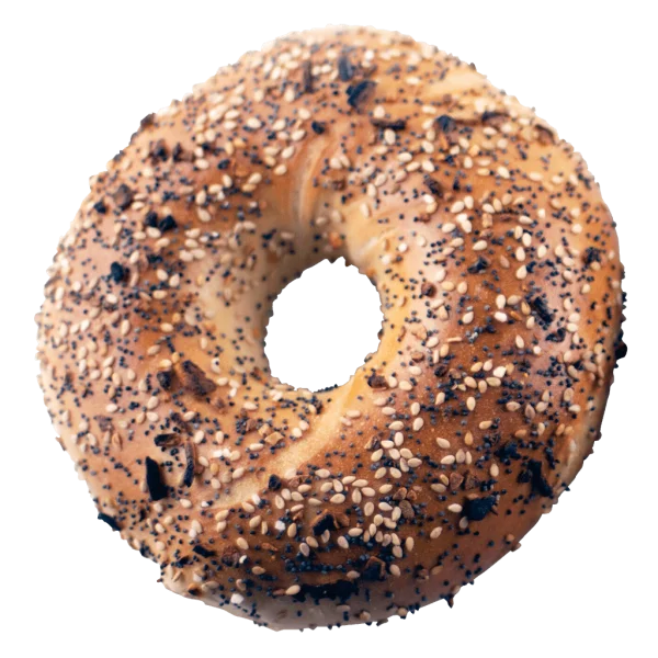 Everything Bagel Transparent PNG