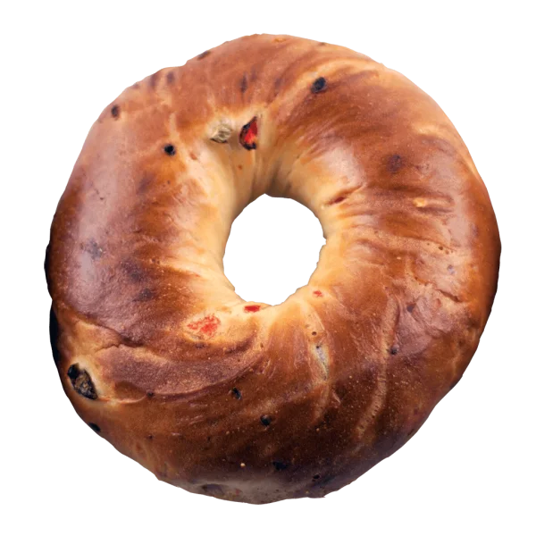 Savory Bagel Transparent Background PNG
