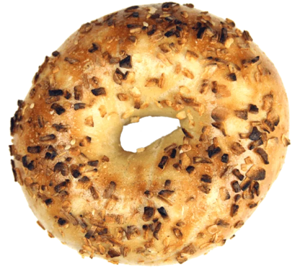 Everything Bagel PNG Transparent Background