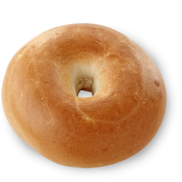 Plain Bagel PNG Transparent Background