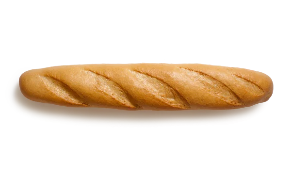 Fresh Baguette Bread Loaf PNG Transparent