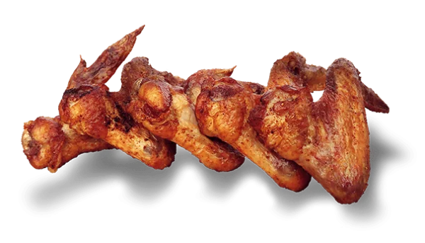 Roasted Chicken Wings PNG Transparent Background