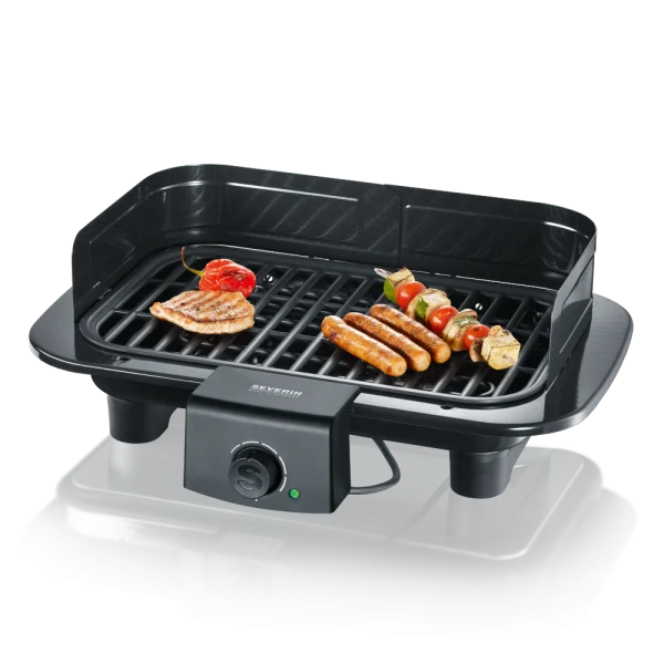 Severin Electric Grill with Food PNG Transparent Background