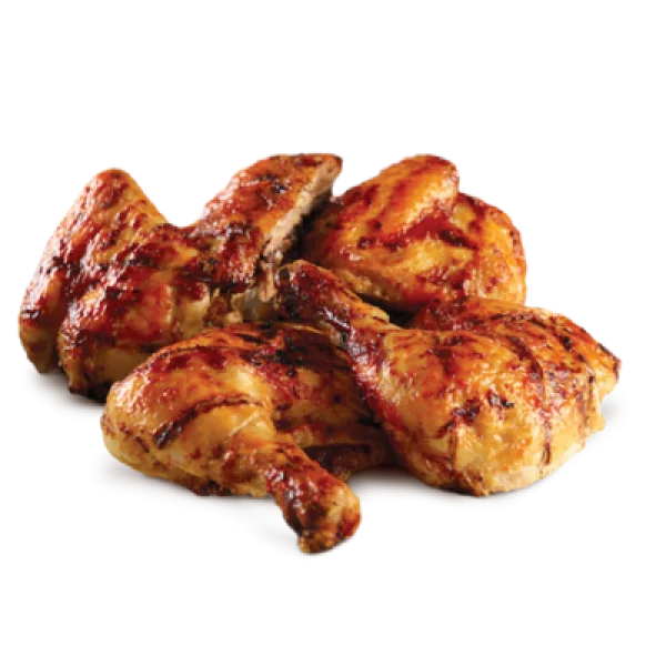 Grilled Chicken Pieces PNG Transparent Background