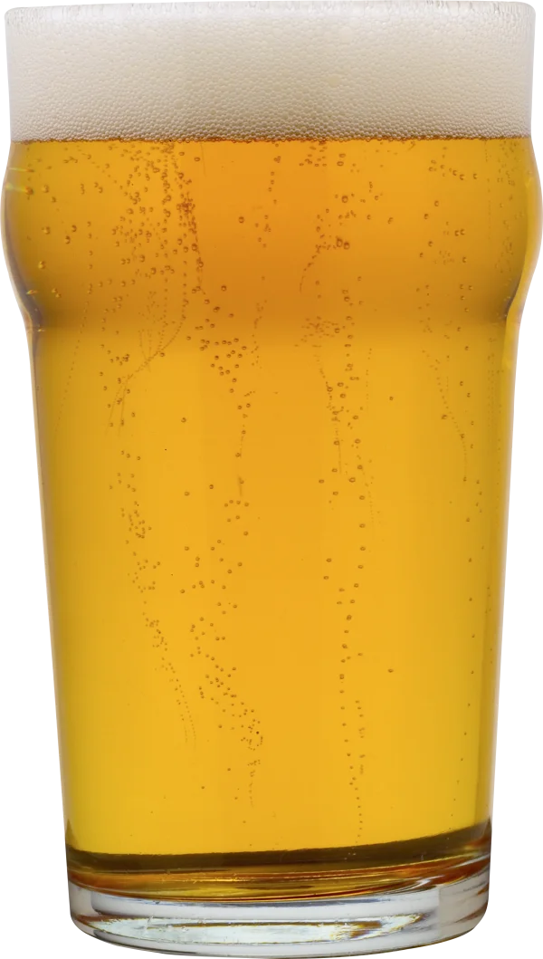 Glass of Beer PNG Transparent Background