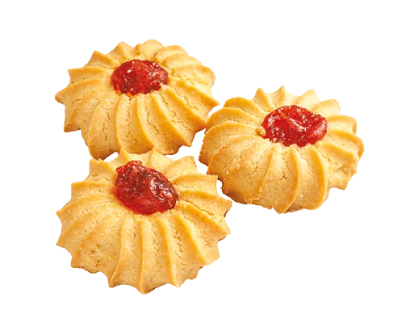 Delicious Jam Cookies PNG Transparent Background