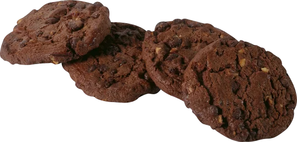 Chocolate Chip Cookies PNG Transparent Background