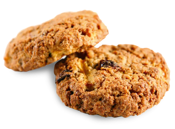 Oatmeal Raisin Cookies PNG Transparent Background