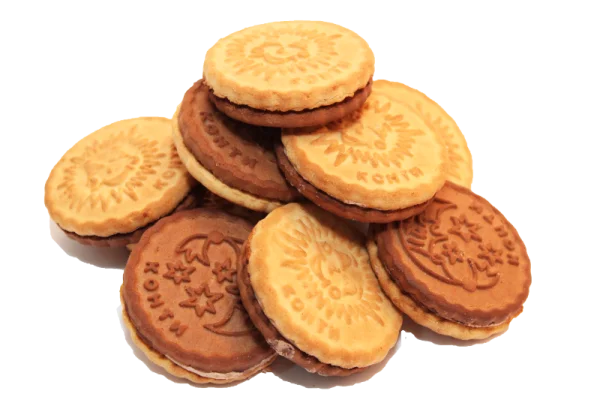 Assorted Sandwich Cookies PNG Transparent Background