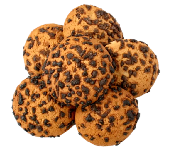 Pile of Chocolate Chip Cookies PNG