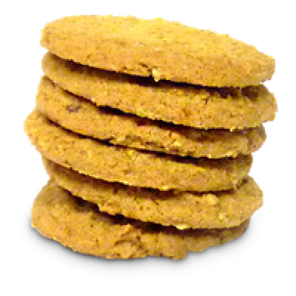 Stack of Oatmeal Cookies PNG Transparent Background
