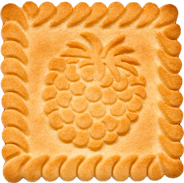 Pineapple Biscuit PNG Transparent Background