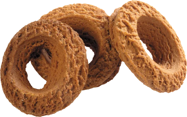 Three Ring Cookies PNG Transparent Background