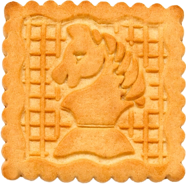 Chess Knight Biscuit PNG Transparent Background