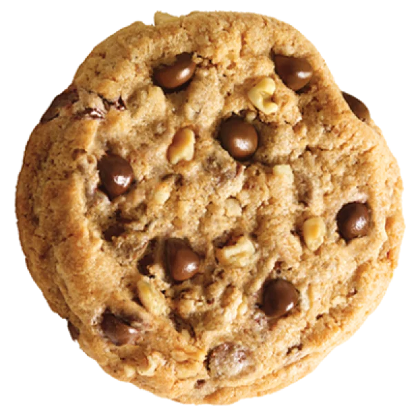 Delicious Chocolate Chip Cookie PNG Transparent
