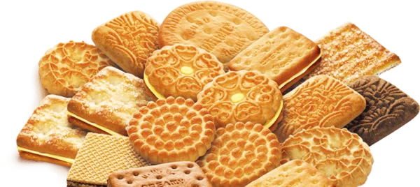 Assortment of Biscuits and Cookies PNG Transparent Background