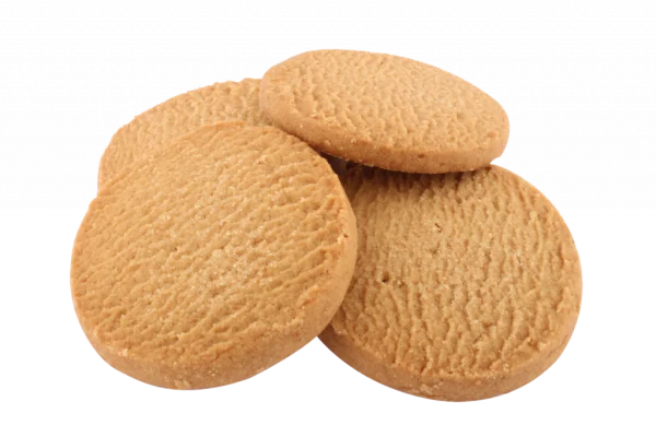 Pile of Round Biscuits PNG Transparent Background