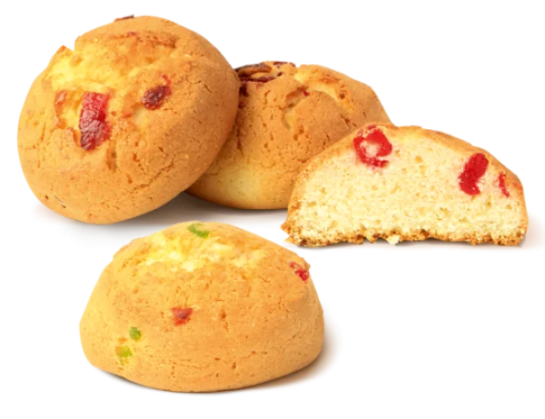 Candied Fruit Muffins PNG Transparent Background