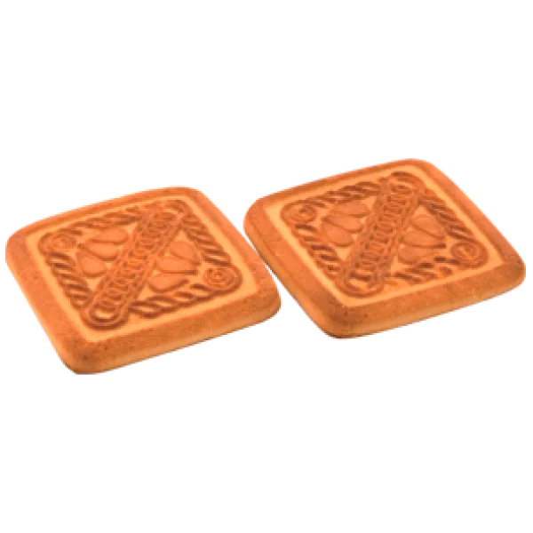 Decorative Square Biscuits PNG Transparent