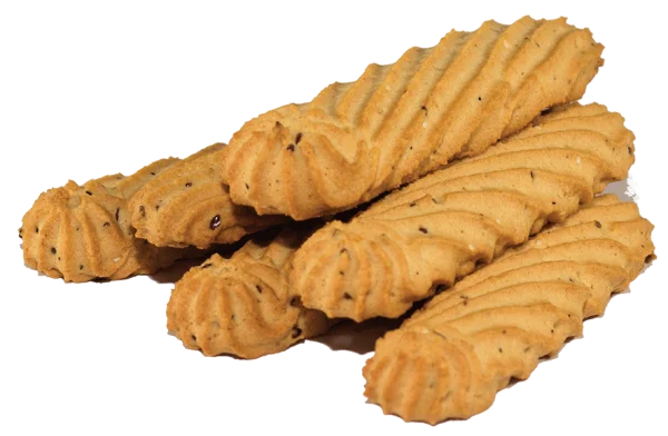 Savory Striped Biscuits PNG Transparent Background