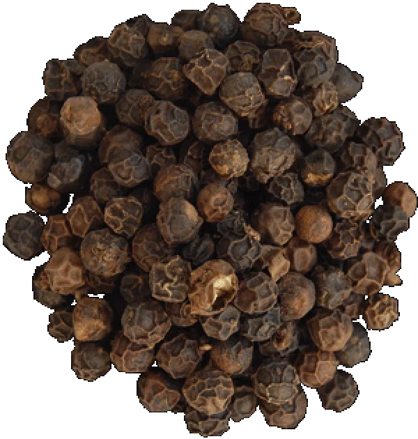 Black Peppercorns PNG Transparent Background