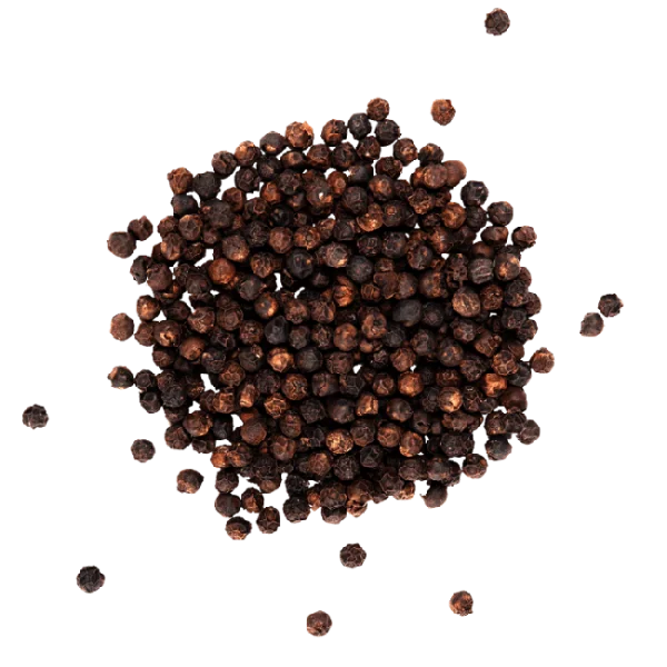 Black Peppercorns Pile Transparent PNG