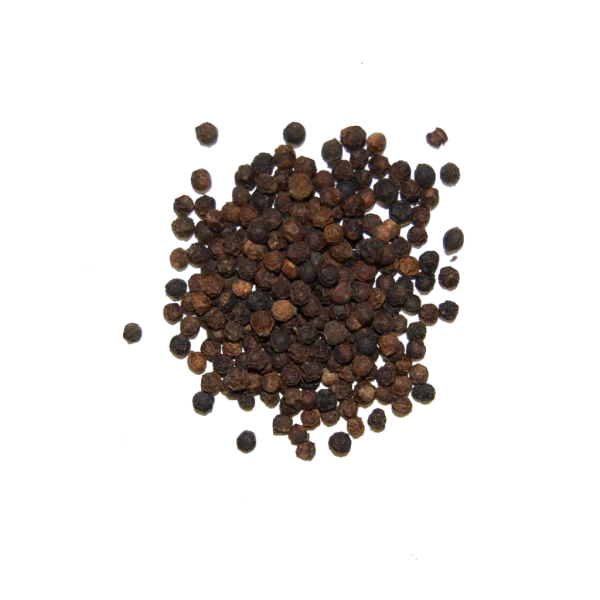 Black Peppercorns Pile PNG Transparent Background